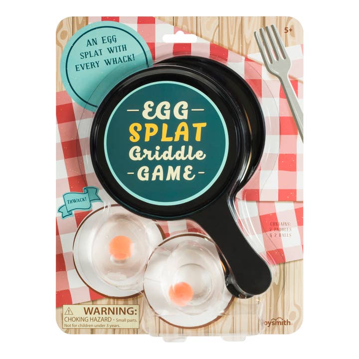 Toysmith - Wholesale Classic Toy - Kids - Farm Fresh Egg Splat Griddle Game