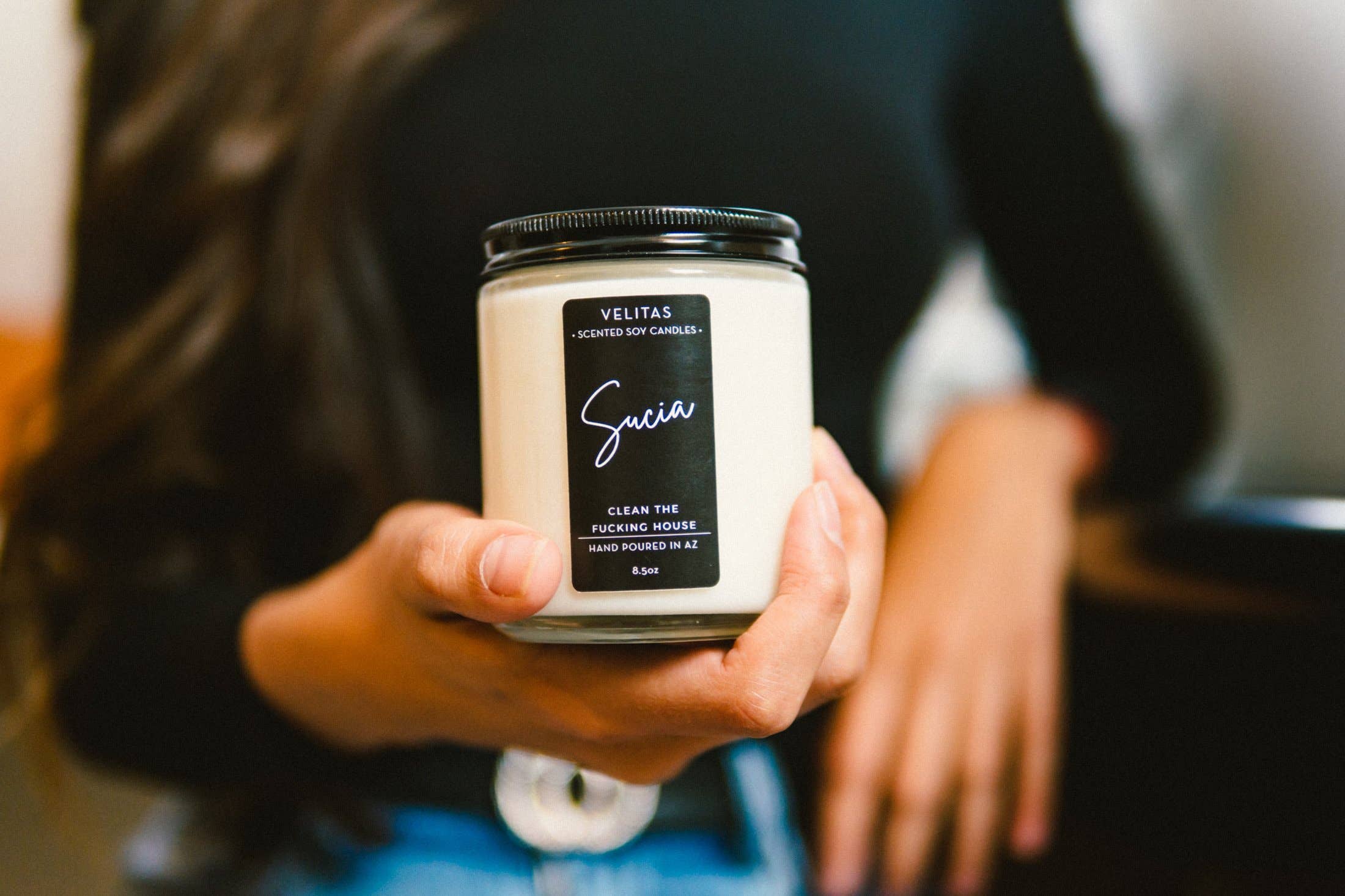 Velitas - Wholesale Jar/Filled Candle - SUCIA2