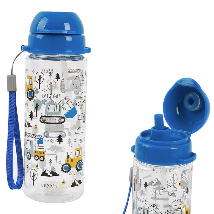 I-Total, I-Drink - Vente Bouteilles d'eau - Gourde en Tritan 400 ml avec design camion0