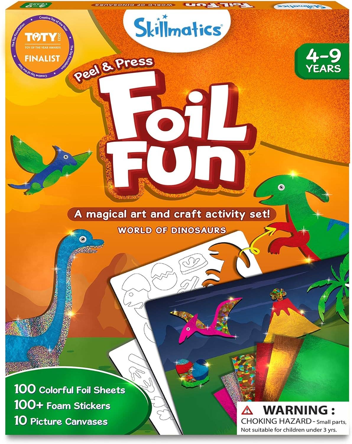 Skillmatics - Wholesale Art Set - Kids & Baby - Skillmatics - Foil Fun - Dinosaurs No Mess Art for Kids2