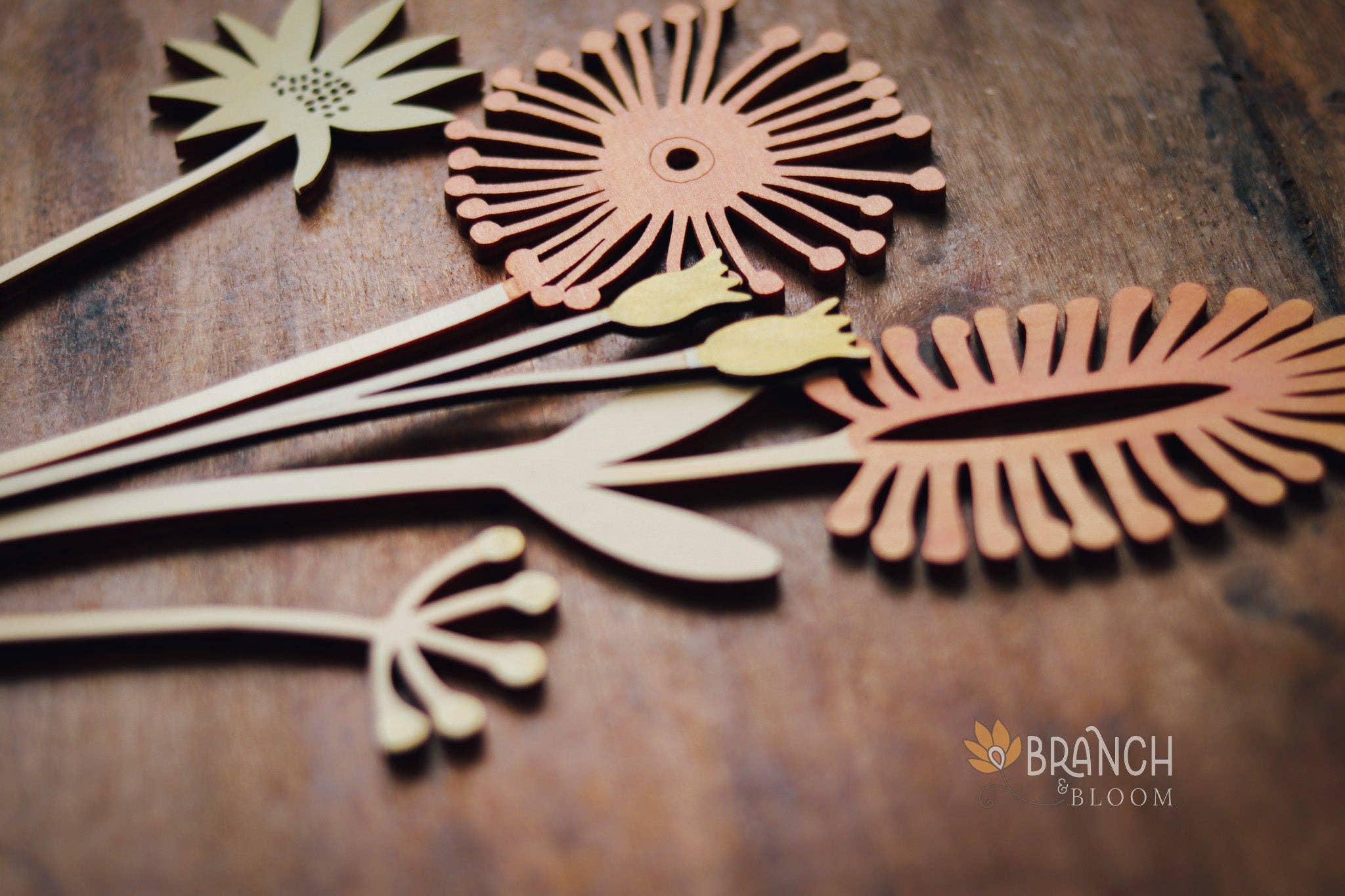 EcoWood Blooms – Engroshandel Kunstige blomster – Australsk indfødt tyggegummiblomstblomst - Boho Eco Flo i træ6