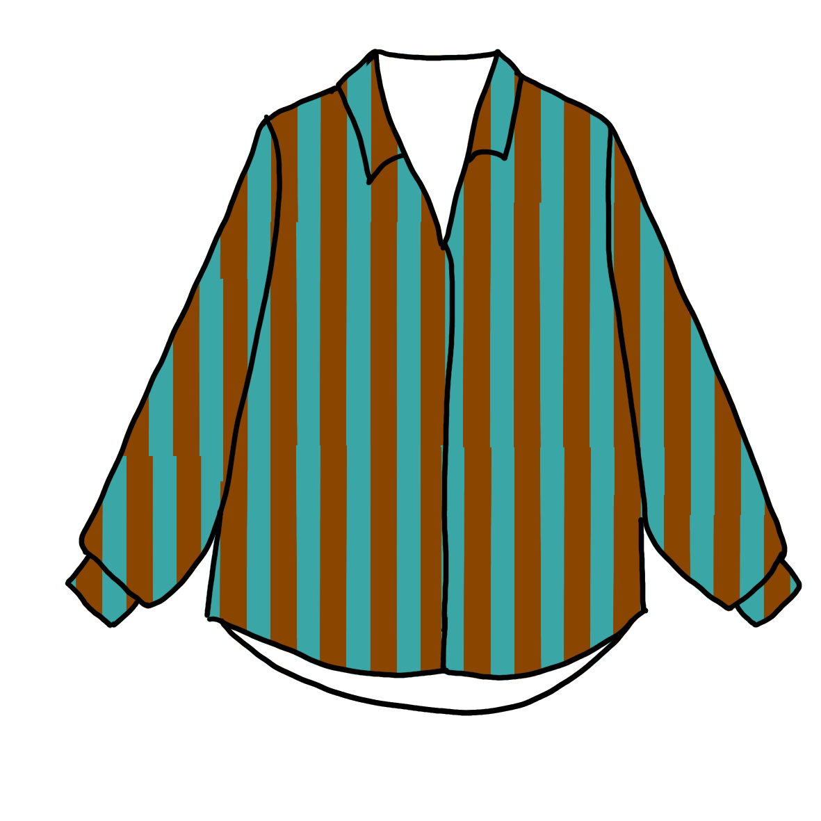 LeJu – wholesale Buttoned-down shirt – Women's – Stripes Shirt1