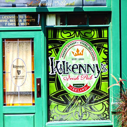 Kilkenny's Irish Pub Coaster for wholesale by South Austin Gallery