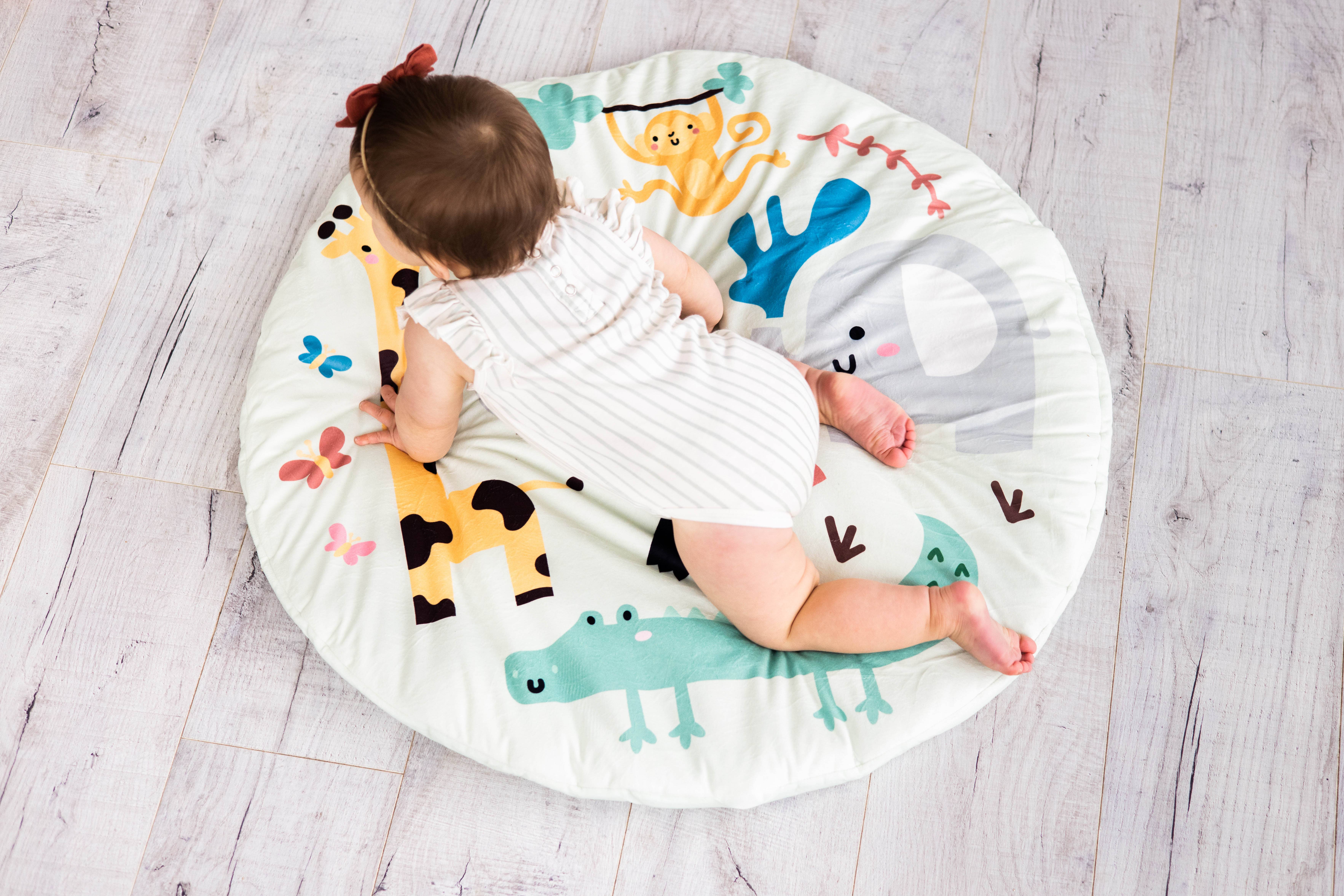 Pearhead - Wholesale Play Mat - Kids & Baby - Animals Baby Plush Play Mat1