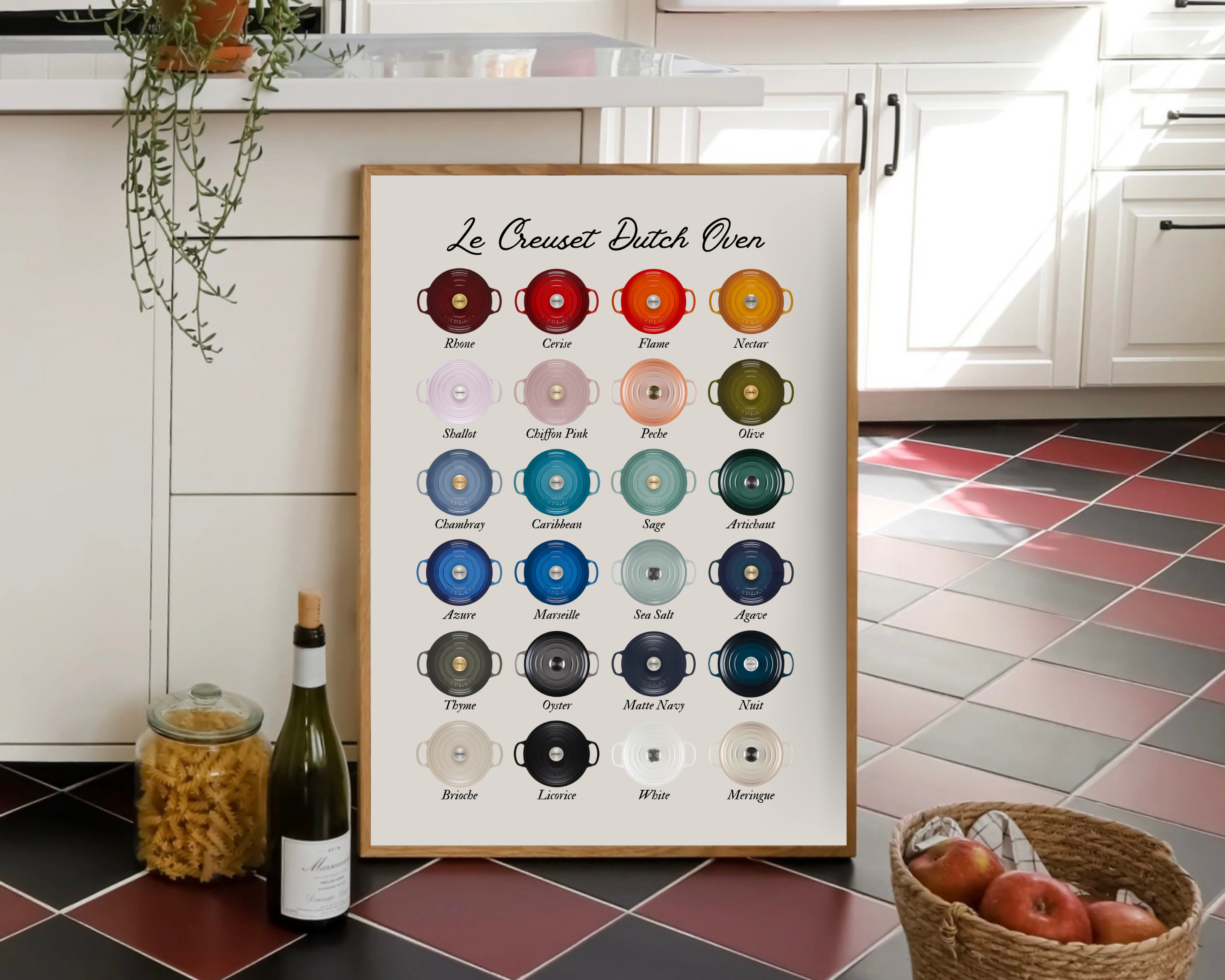 Olive Street Collective - Wholesale Art Print - Le Creuset Print8