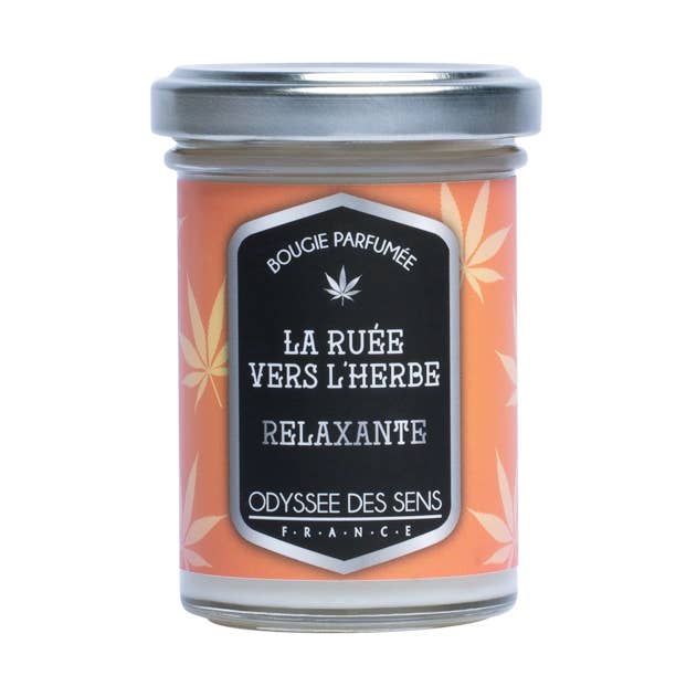 Relaxing/Orange - Candle 80g for wholesale by ODYSSÉE DES SENS