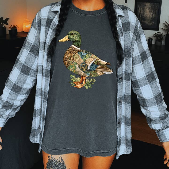 Mallard Duck Tee for wholesale by Trendy Tee Co.