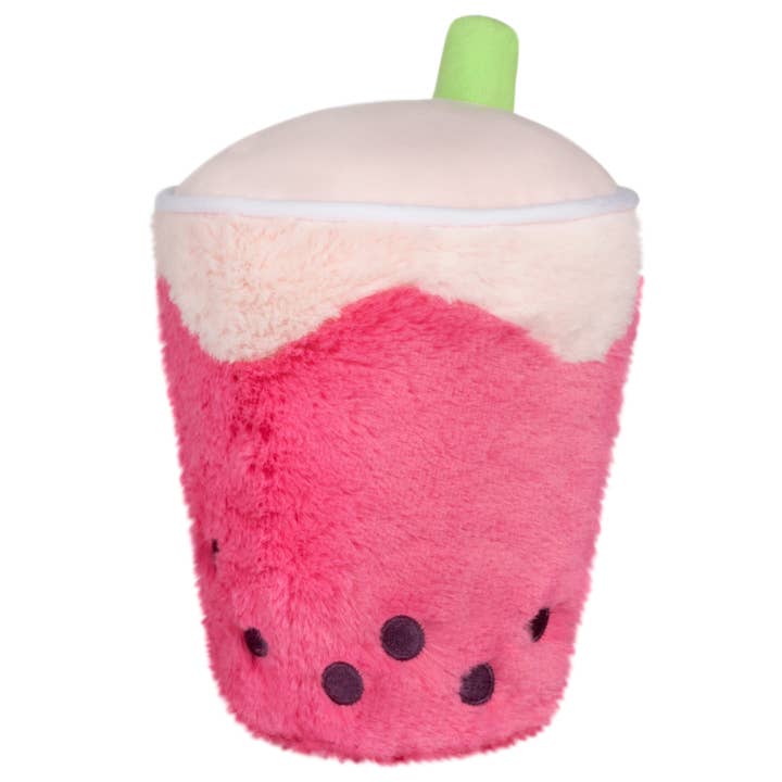 Squishable - Wholesale Stuffed/Plush Toy - Kids & Baby - Snacker Strawberry Bubble Tea