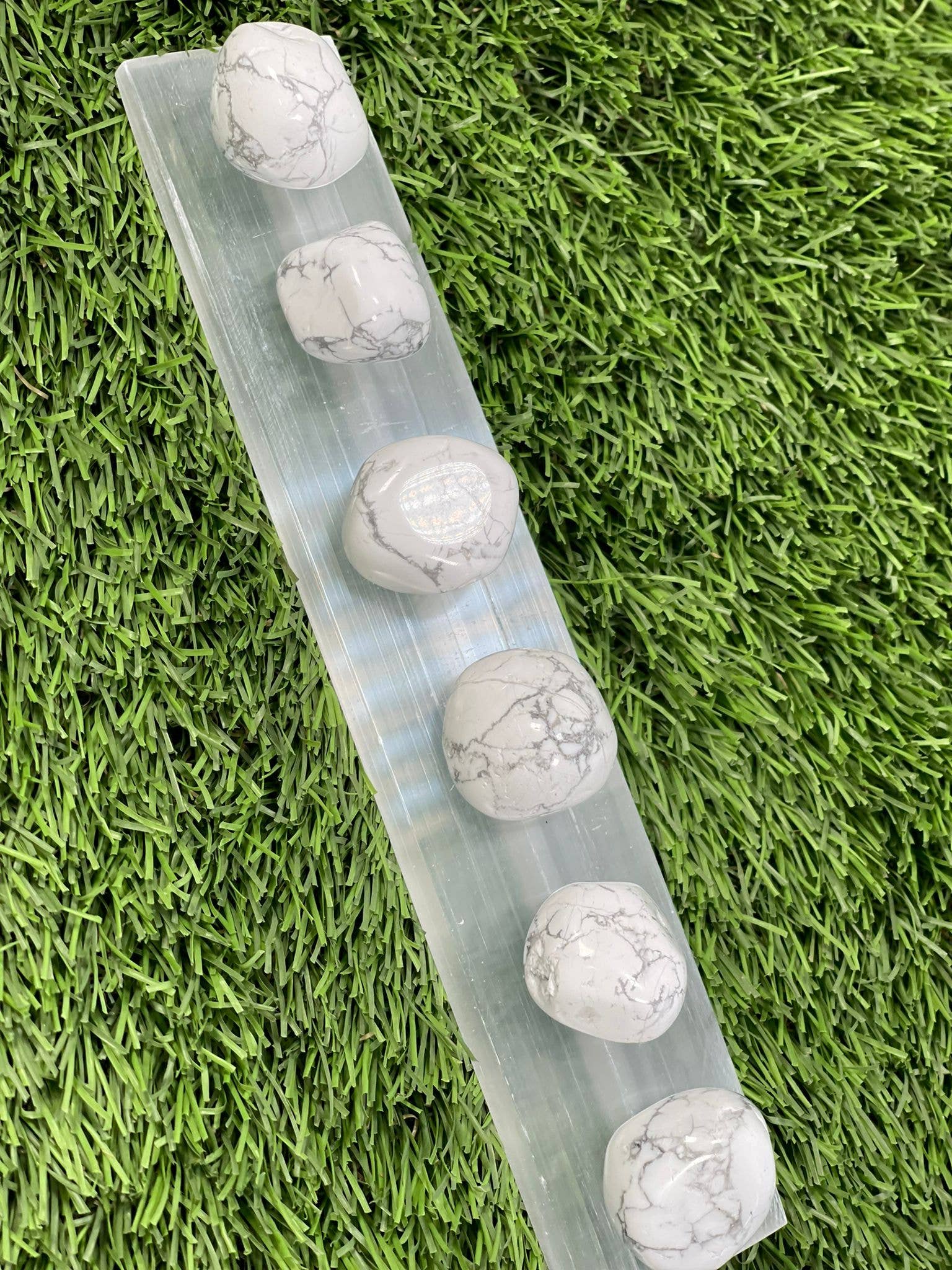 CaNatureLover - Wholesale Spiritual Stone/Crystal - Tumbled HOWLITE / HOWLITE / HOWLITE CRYSTAL / GEMSTONE8