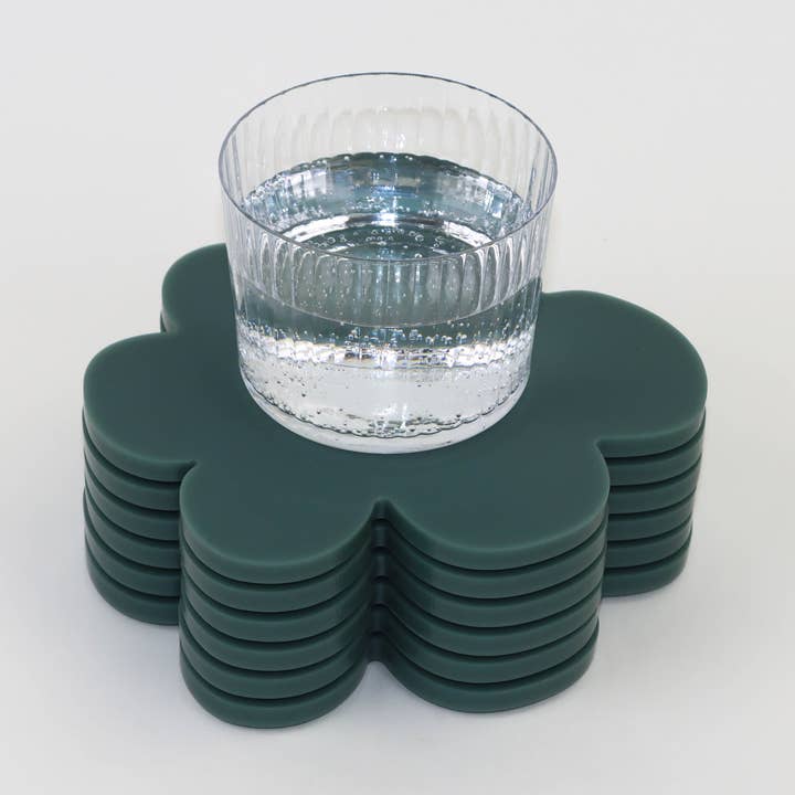 Matt underlägg i salviagrönt för wholesale av Vahz Studio