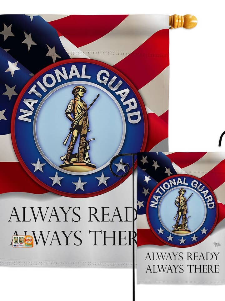 National Guard Armed Forces Military Army Decor Flag for wholesale by Two Group Flag Co