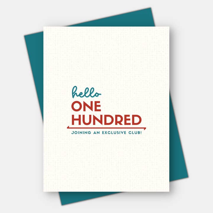 Age-Friendly Vibes - Wholesale Birthday Card - Hello 50, 60, 70, 80, 90 or 100 milestone birthday card7