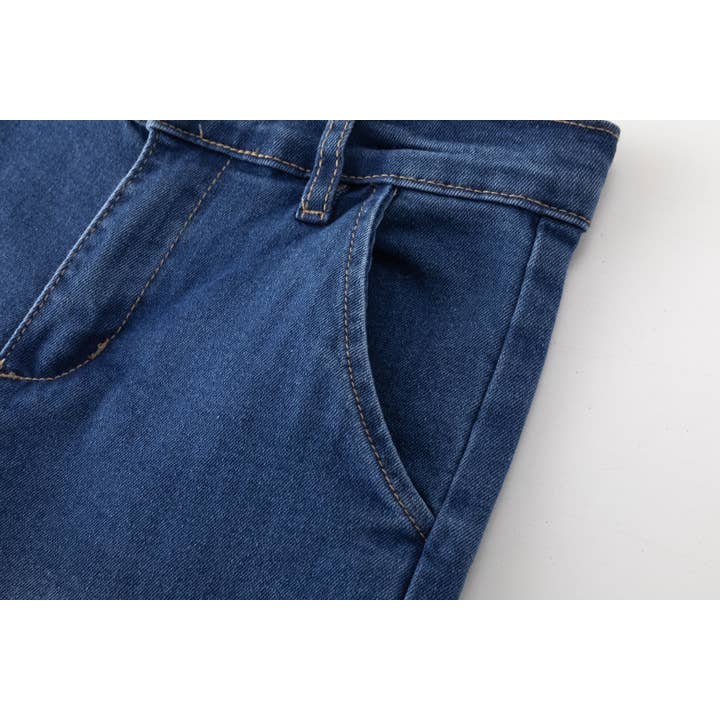 Newness Kids - Wholesale Jeans - Kids - Boy's denim cargo jeans JBI552973