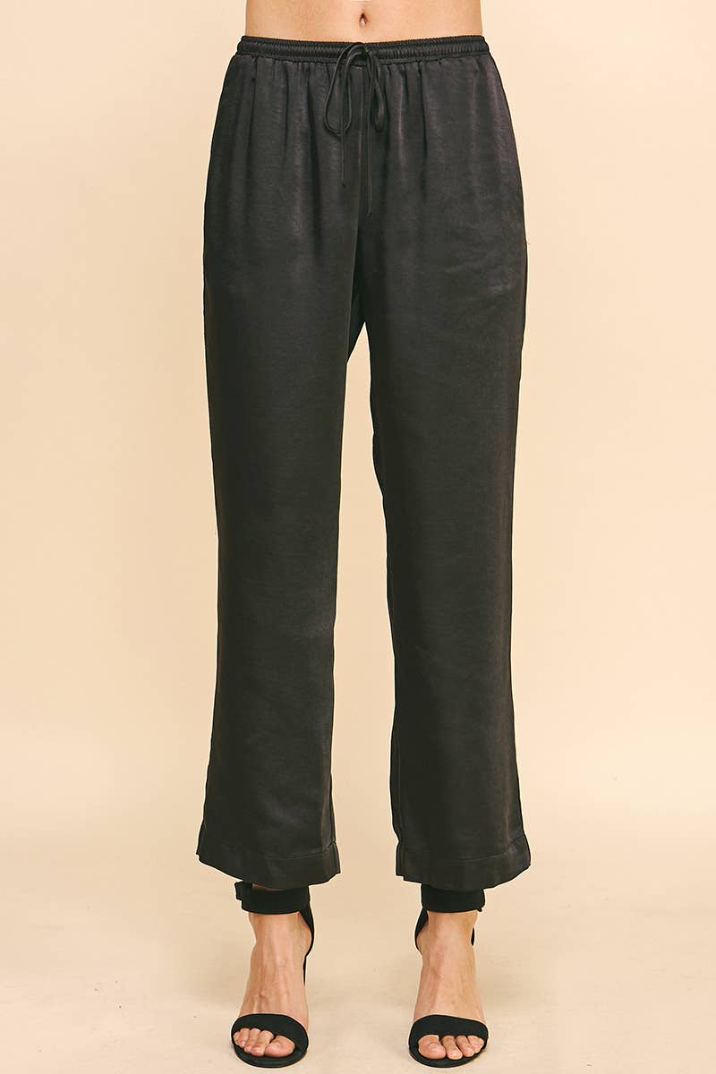 PINCH - Wholesale Pants - Women's - SATIN STRAIGHT PANTS - 5370B14