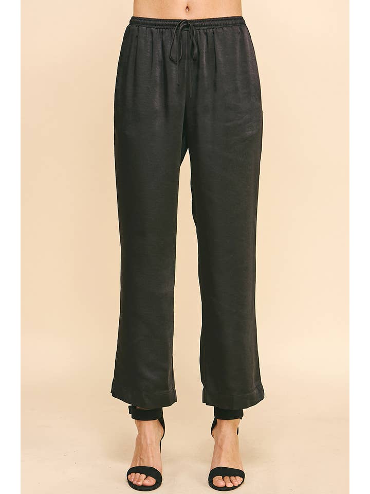 PINCH - Wholesale Pants - Women's - SATIN STRAIGHT PANTS - 5370B14