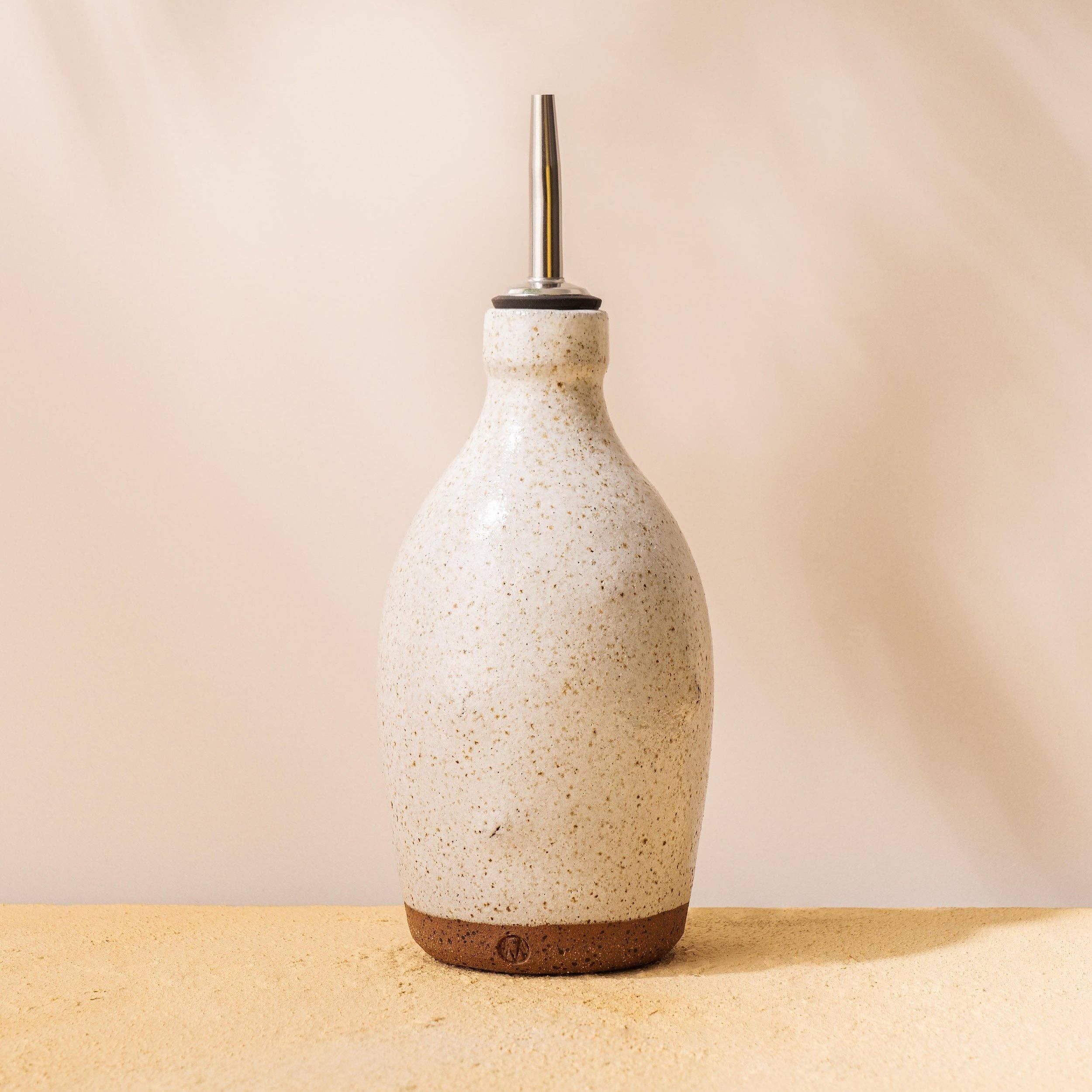 Matthew Jones Ceramics - Wholesale Oil/Vinegar Dispenser - Ceramic Oil Pourer
