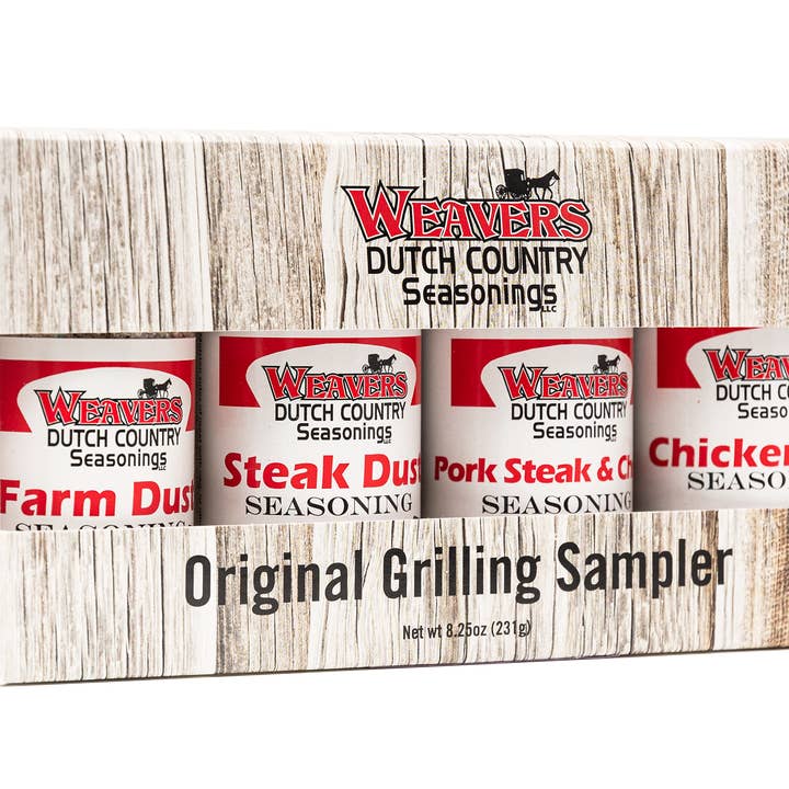 Original Grilling Sampler Seasoning for wholesale by Weavers Dutch Country Seasonings
