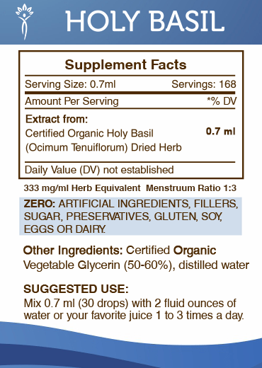 Secrets Of The Tribe - Wholesale Tincture - Holy Basil Tincture3