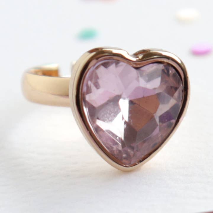 Lauren Hinkley Australia - Wholesale Cocktail/statement ring - Gem Heart Ring0