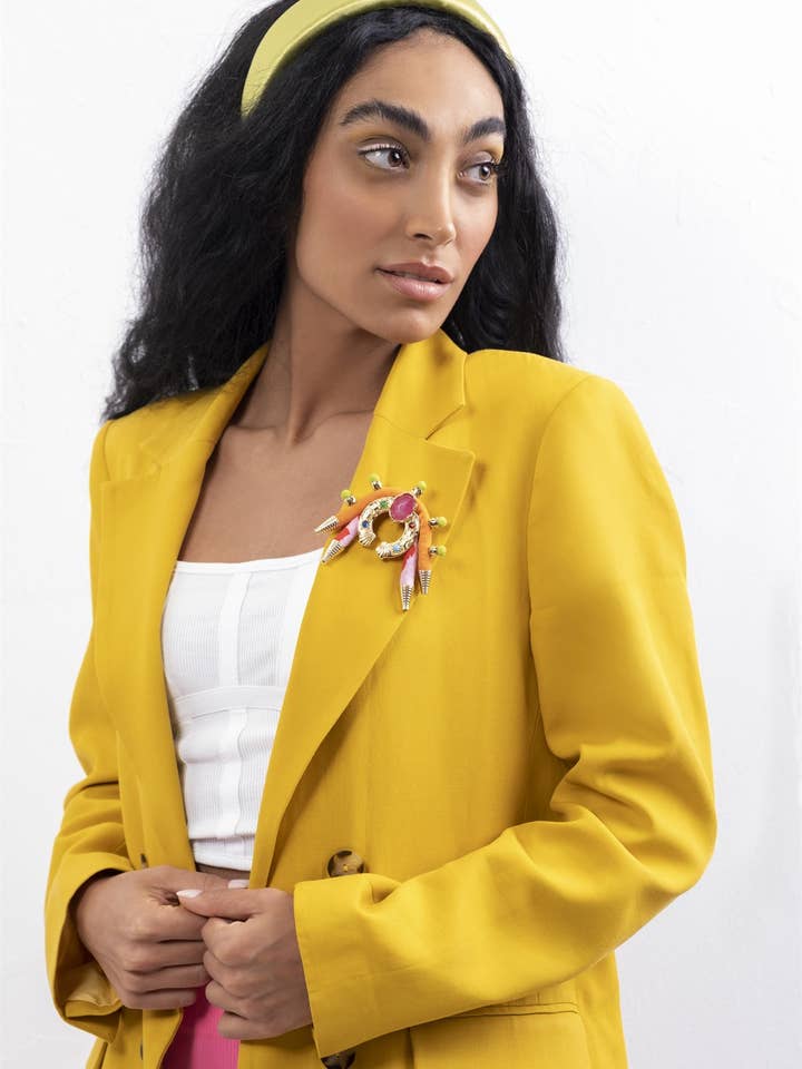 Kamel Brooch for wholesale by FABRICCA