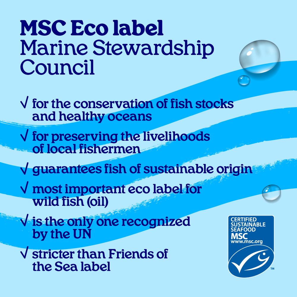 Arctic Blue – Suplemento/vitamina oral por atacado – Óleo de Peixe Kids com DHA, EPA e Vitamina D3 - MSC (frasco 150 ml)8