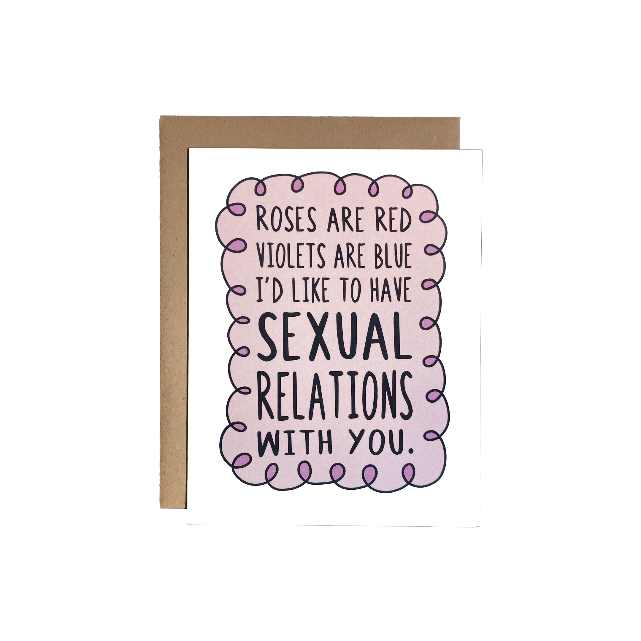 Chateau Blanche - Vente Cartes de déclaration d'amour - Carte de relations sexuelles amoureuses1