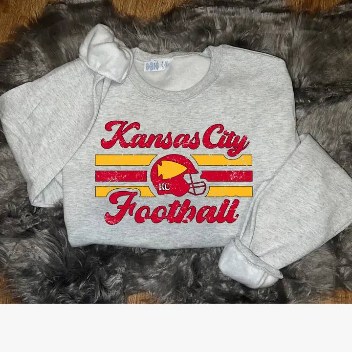 Kansas City Football - Transfert DTF pour la vente par Simply You Customs