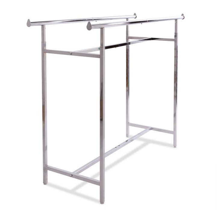 Adjustable Retail Display Double Bar Rack for wholesale by Econoco