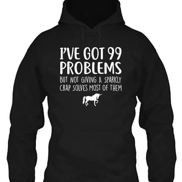 I've Got 99 Problems But Not Giving A Sparkly Crap Solves Mo for wholesale by Soulful Wear