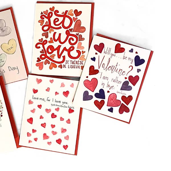 She Said It. - Wholesale Valentine's Day Card - Jane Austen Valentine Card - Perfect Words Design1