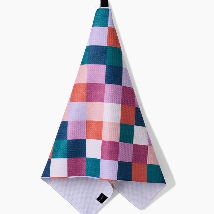 Geometry - Wholesale Tea Towel - Fall Checkers2
