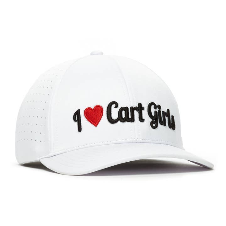 Bogey Bros Golf Co - Vente Casquette de camionneur – unisexe - J'adore les filles de chariot - Casquette de golf performante - Ajustement extensible2