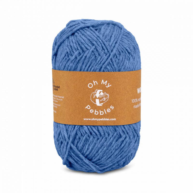 Oh my Pebbles - Venta al por mayor Hilos - WOOLLY - hilo de tejer 100 % reciclado de residuos textiles24