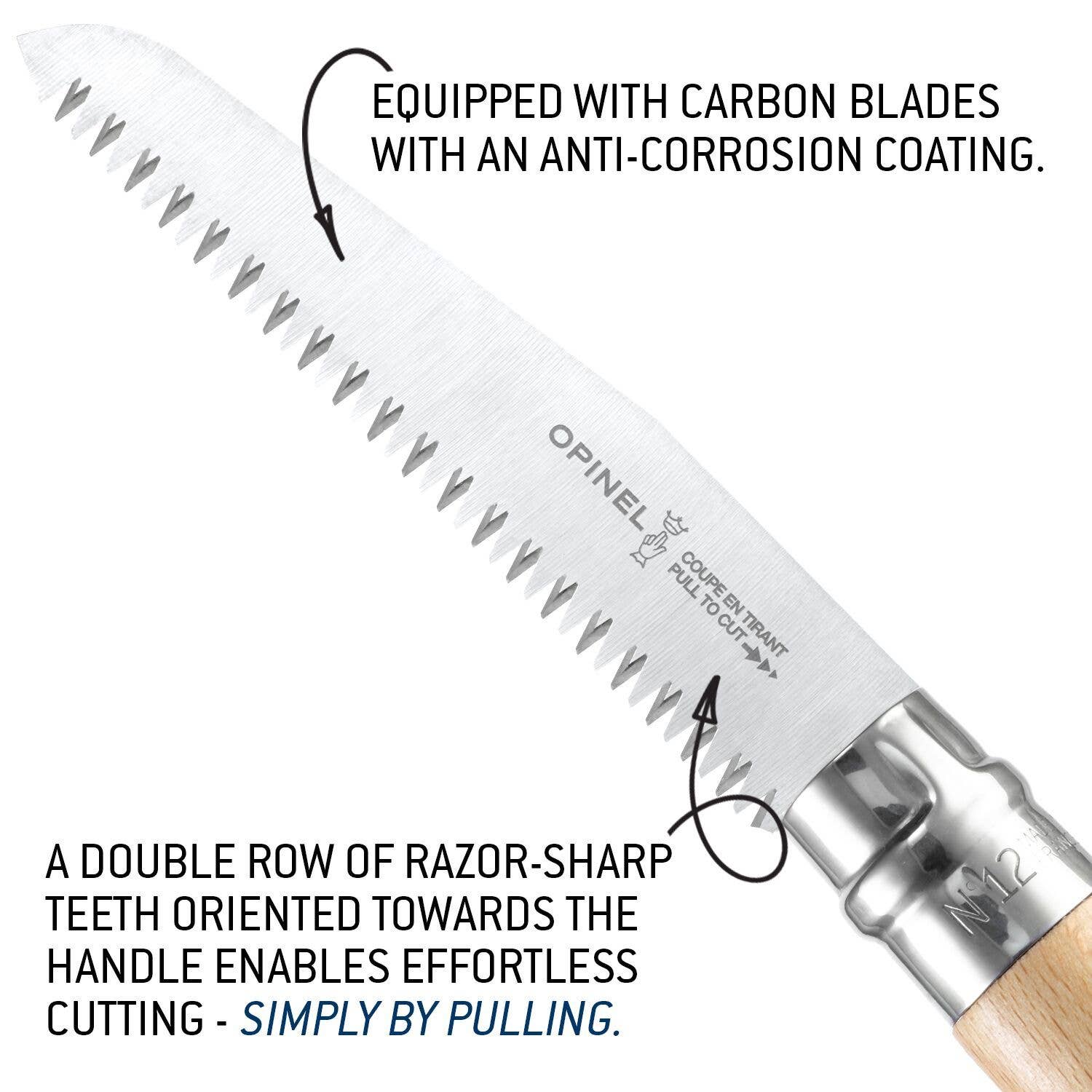 Opinel - Wholesale Garden Tool - No.12 Compact Folding Saw1