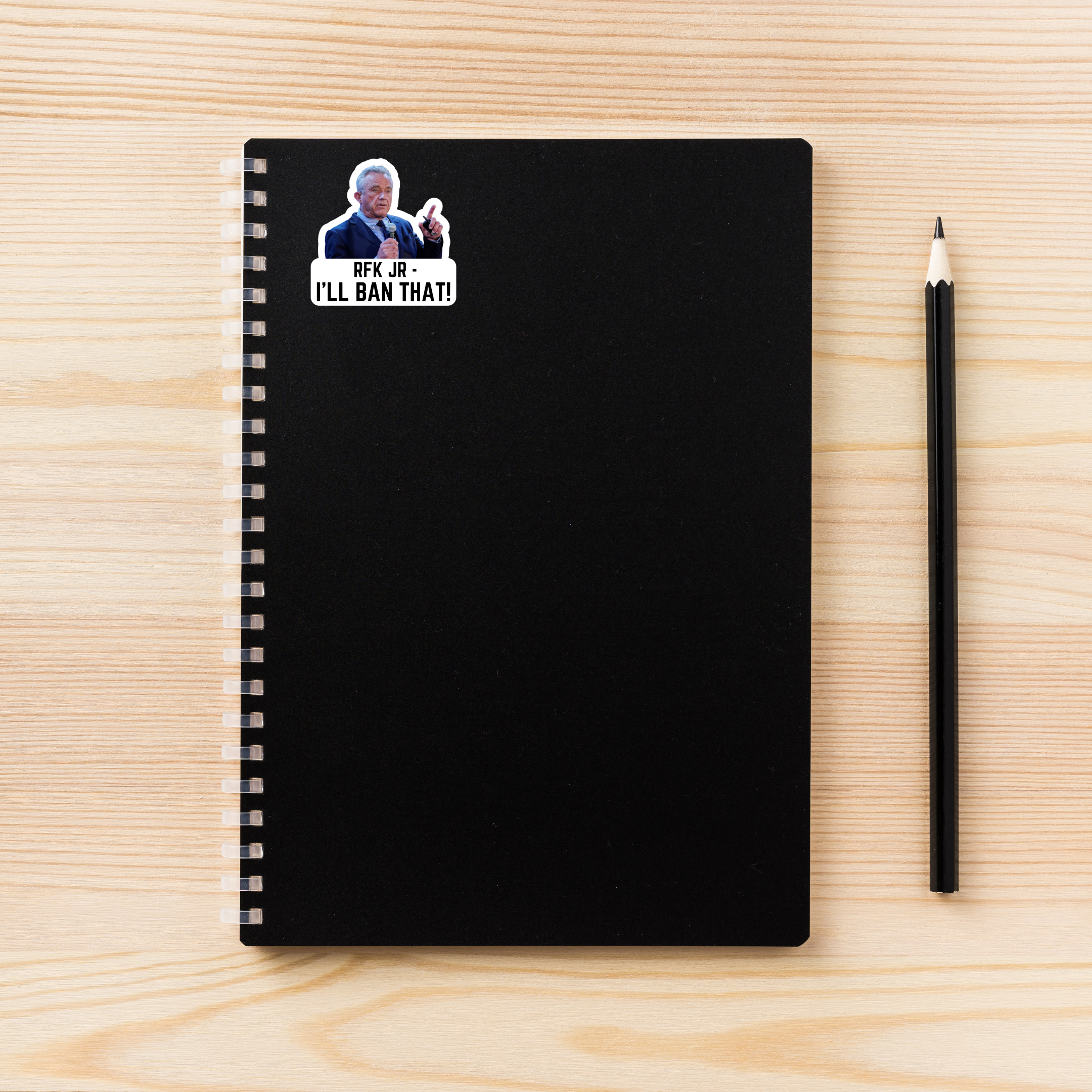 Atomic Cactus Stickers - Wholesale Sticker - I'll Ban That RFK Jr Sticker | Pointing Sticker | Vinyl Sticker | Water Resistant | Anti Trump | Meme Sticker | Vaccine4