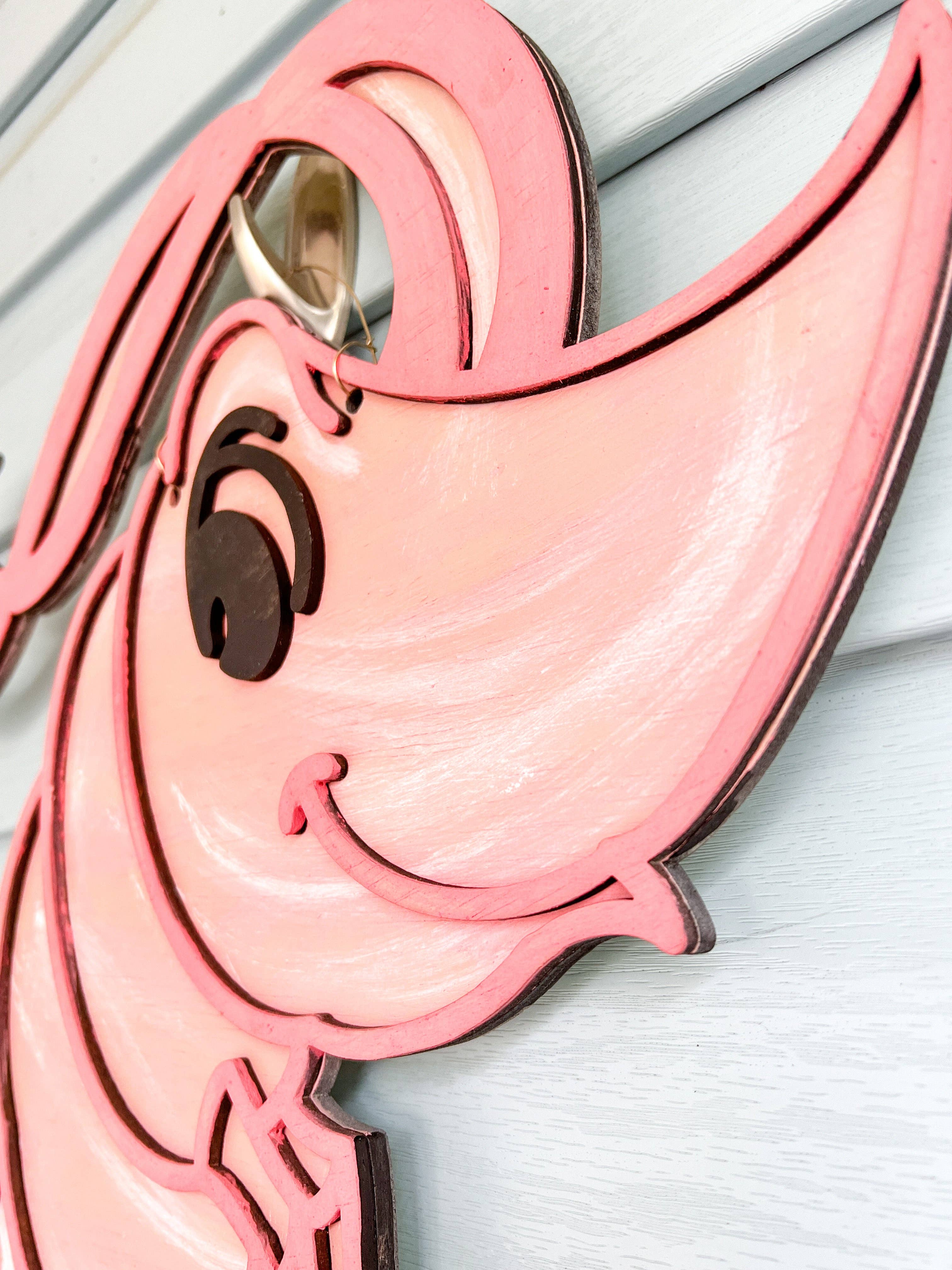 Geaux Magnolia - Wholesale Door Hanger - Shrimp Door Hanger4