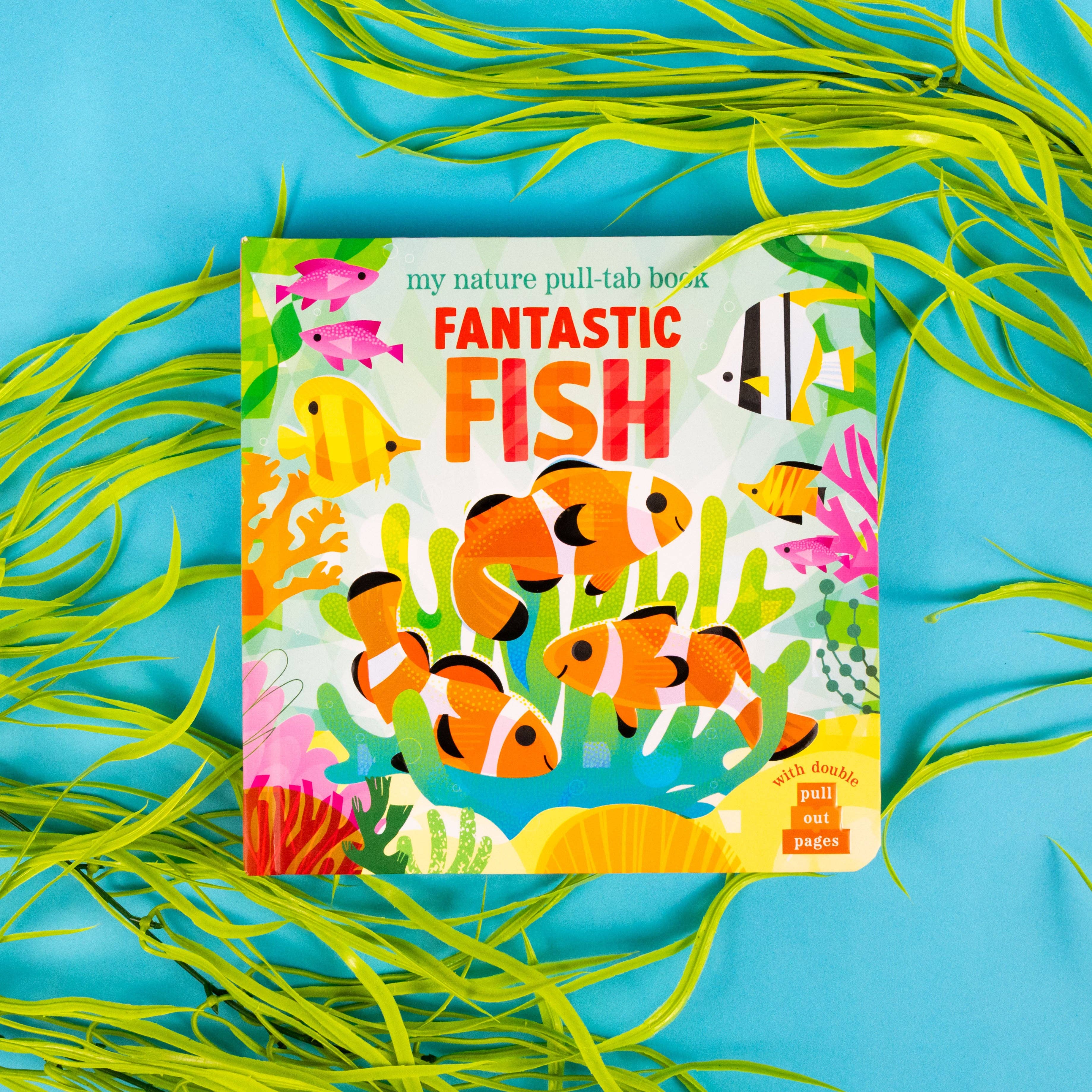 Robert Frederick Ltd – wholesale Pre-school book (3–5) – Fantastic Fish - My Nature Pull-Tab Board Book4