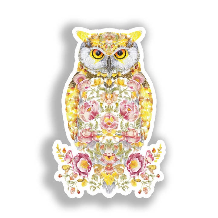 Autocollant Hibou # A019102 pour la vente par Yoonek Graphics