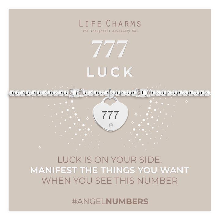 777 Angel Numbers Charm Bracelet for wholesale by Life Charms