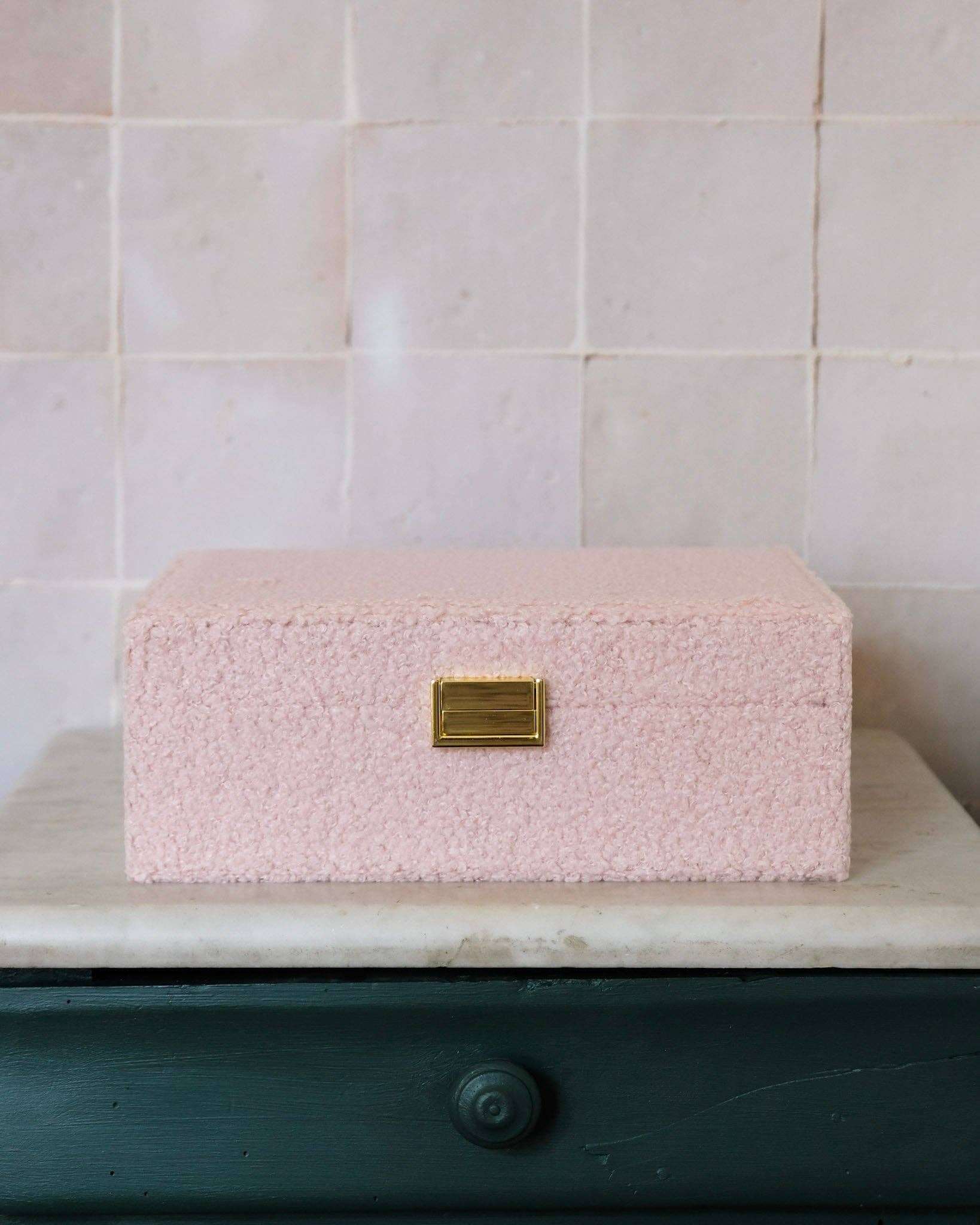 Maison Scarlett - Vente Boîte/rangement à bijoux - Boîte à bijoux Louise en moumoute4