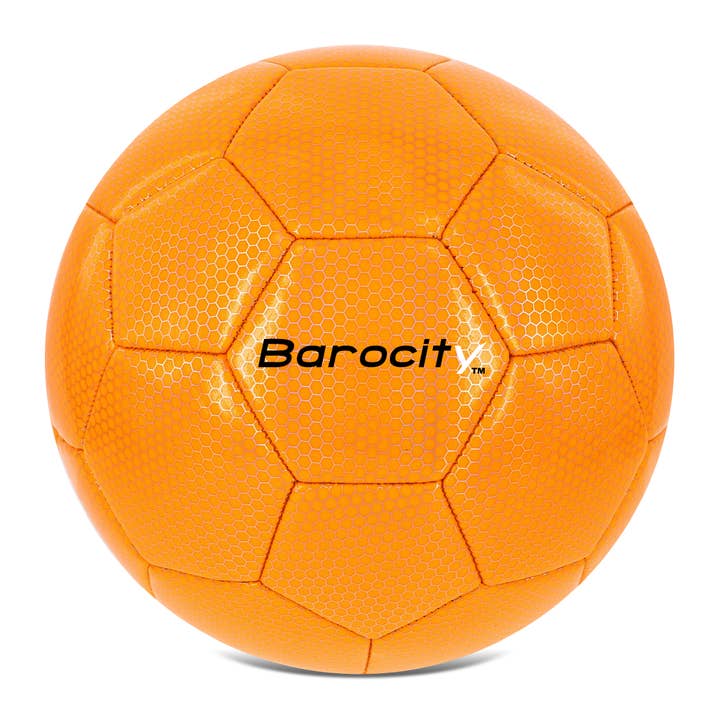 Bola de Futebol - Padrão Moderno Laranja - Tamanho 5 por atacado de Cota Global