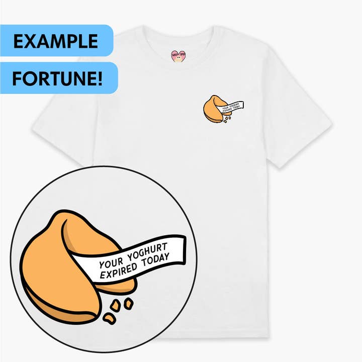 Misfortune Cookies T-shirt (Unisex) för wholesale av SassySpud