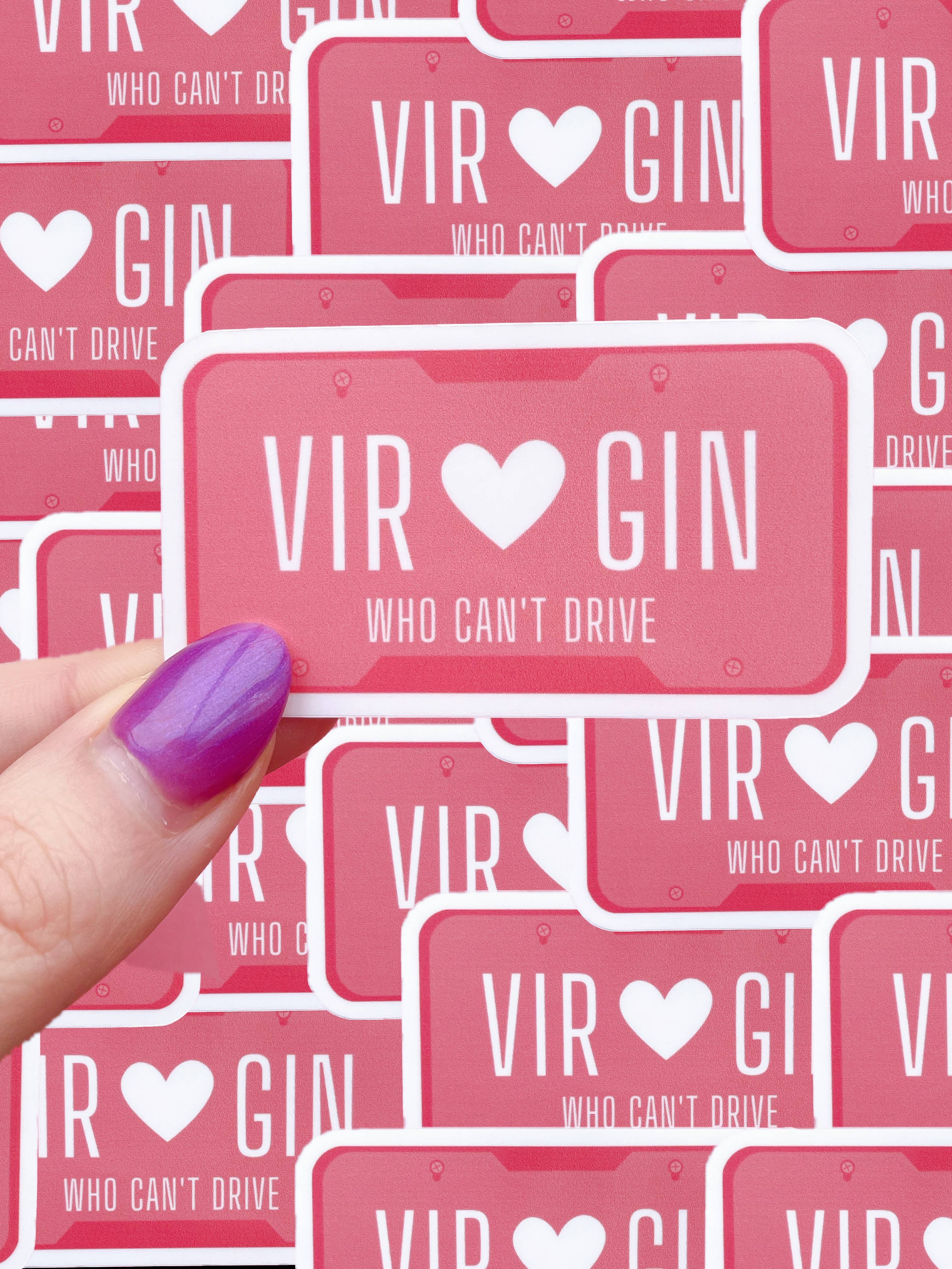 Typo Lettering Co – wholesale Klistermärke – Clueless inspirerad registreringsskylt vattentät klistermärke0