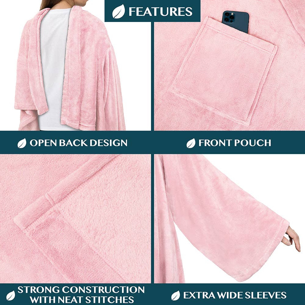 Pavilia - Vendita all'ingrosso Plaid - Coperta con maniche - Tasca applicata98