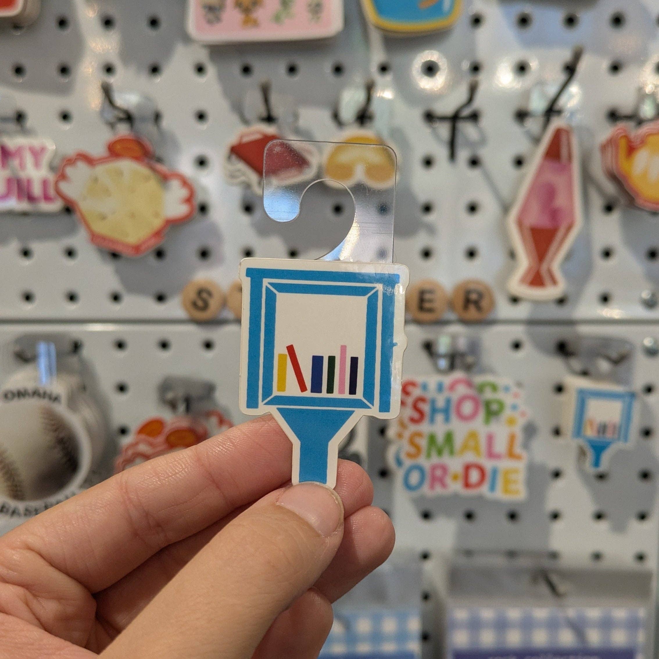 Retro Pop Paper - Venta al por mayor Pegatina - Pegatina Little Library0