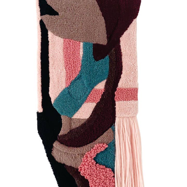 Josi Saboia fiber artist - Wholesale Wall Accent - Wall Rug Tufted Art