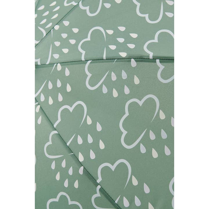 Grass & Air - Wholesale Umbrella - Kids - Little Kids Colour-Revealing Umbrella in Khaki Green3