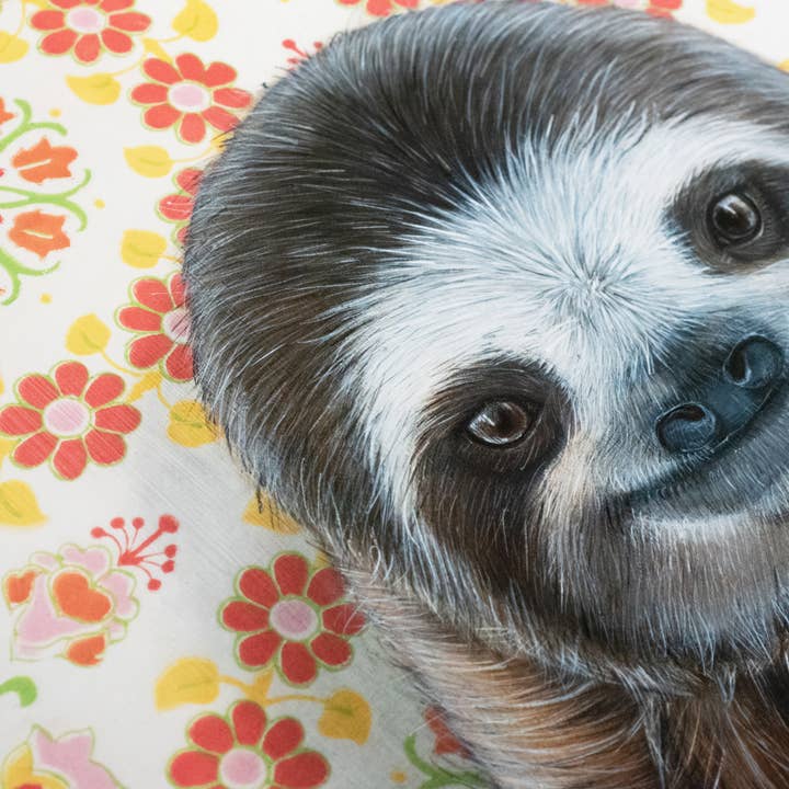 Emily Uchytil – Engroshandel Kunsttryk – Sloth - Kunsttryk1