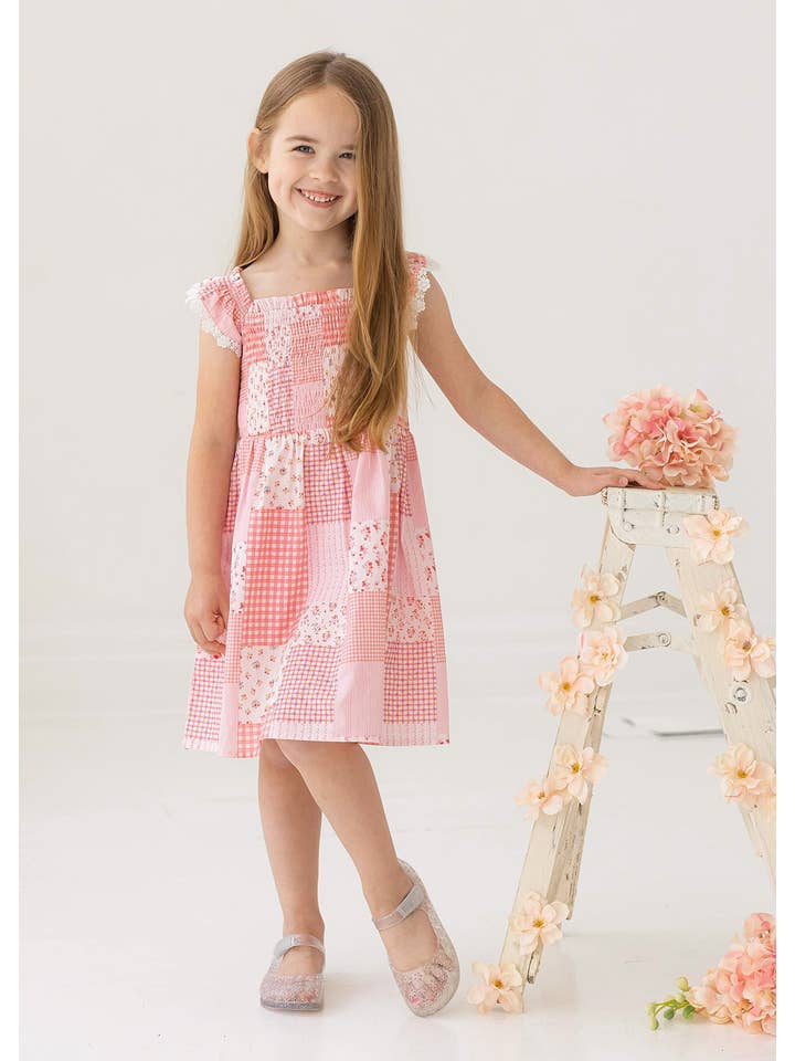 Pink Lacy Dress for wholesale on Faire