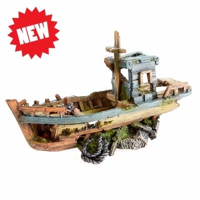 Classic Pet Products – wholesale Decorative tabletop object – Fishing Boat0